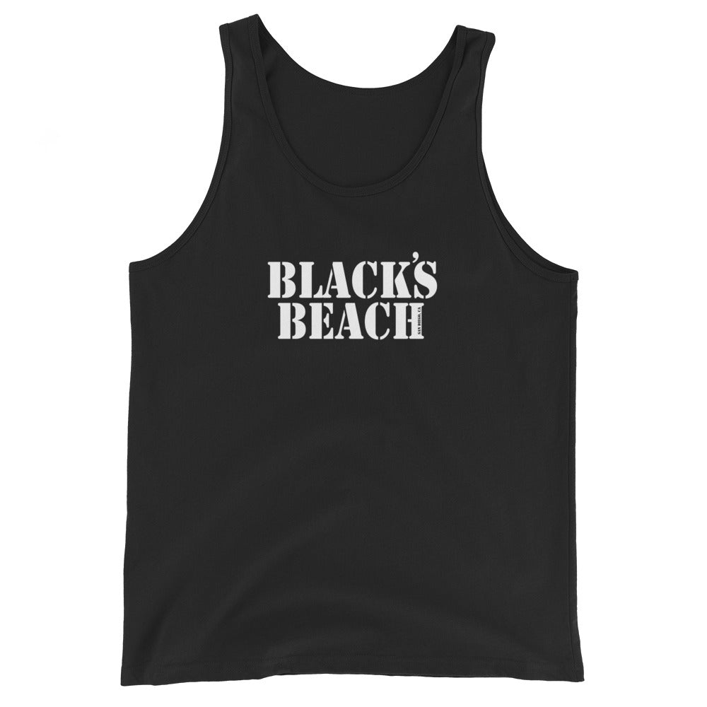 Black's Beach Tees / Style 21 / Unisex Tank Top