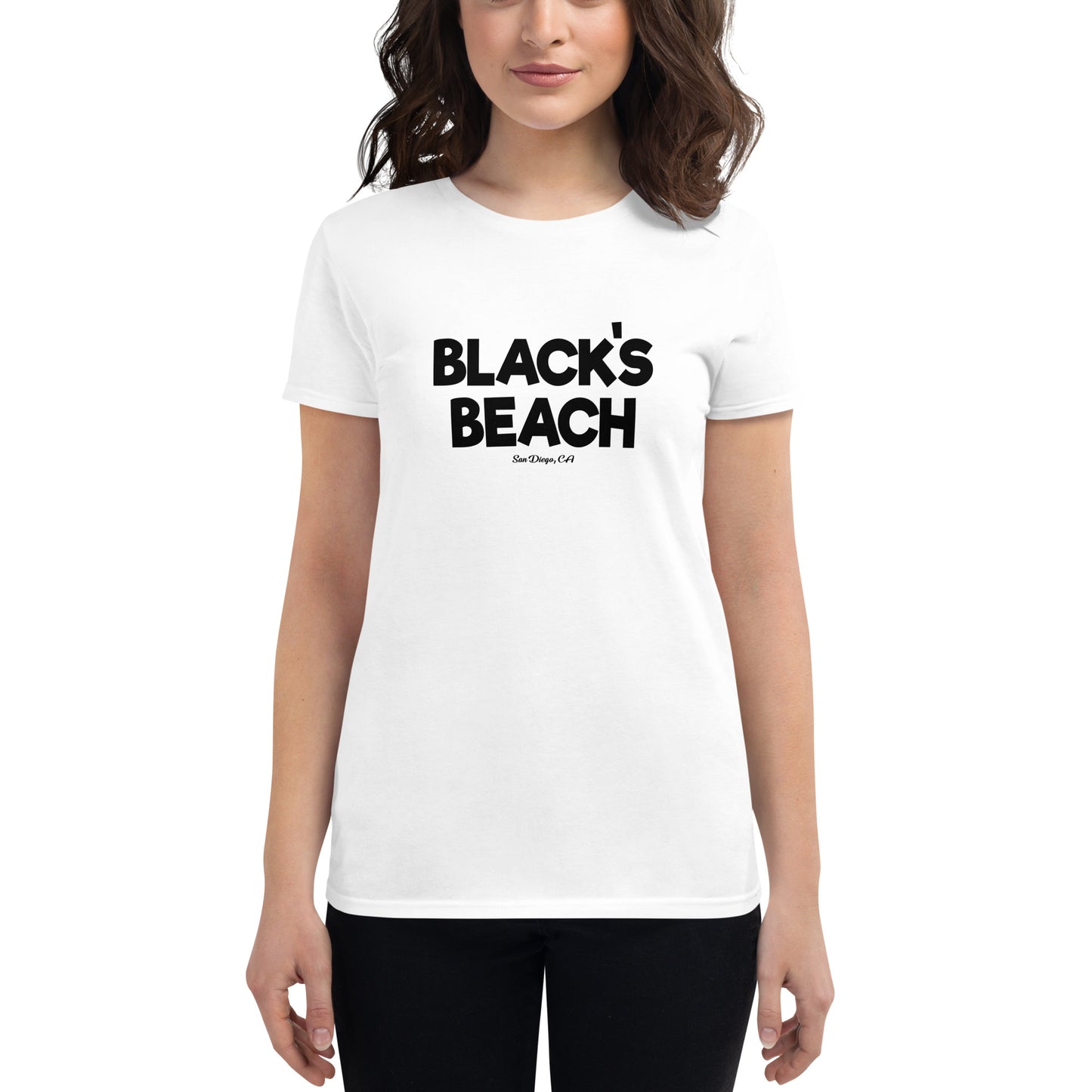 Black's Beach Tees / Style 01 / Women's short sleeve t-shirt