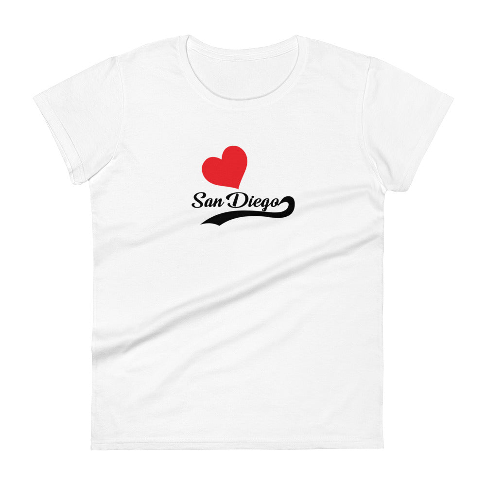 Black's Beach Tees / Style 30 / Women's short sleeve t-shirt / San Diego