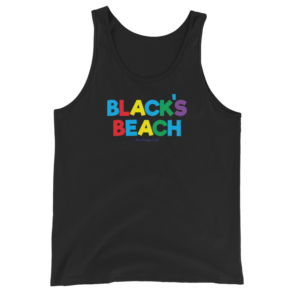 Black's Beach Tees / Style 26 / Unisex Tank Top