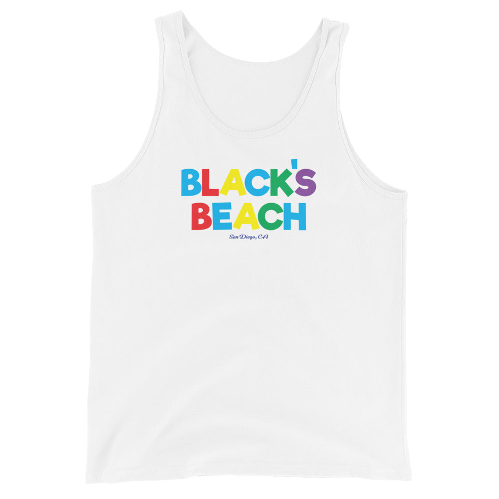 Black's Beach Tees / Style 26 / Unisex Tank Top