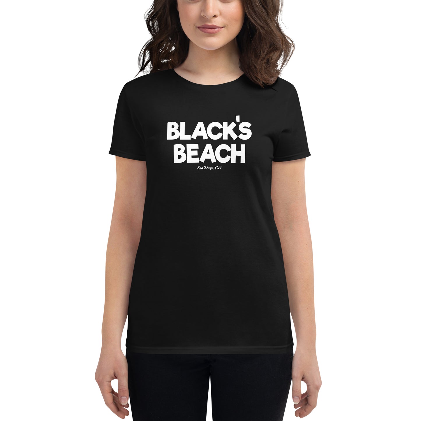 Black's Beach  Tees / Style 01 / Women's short sleeve t-shirt