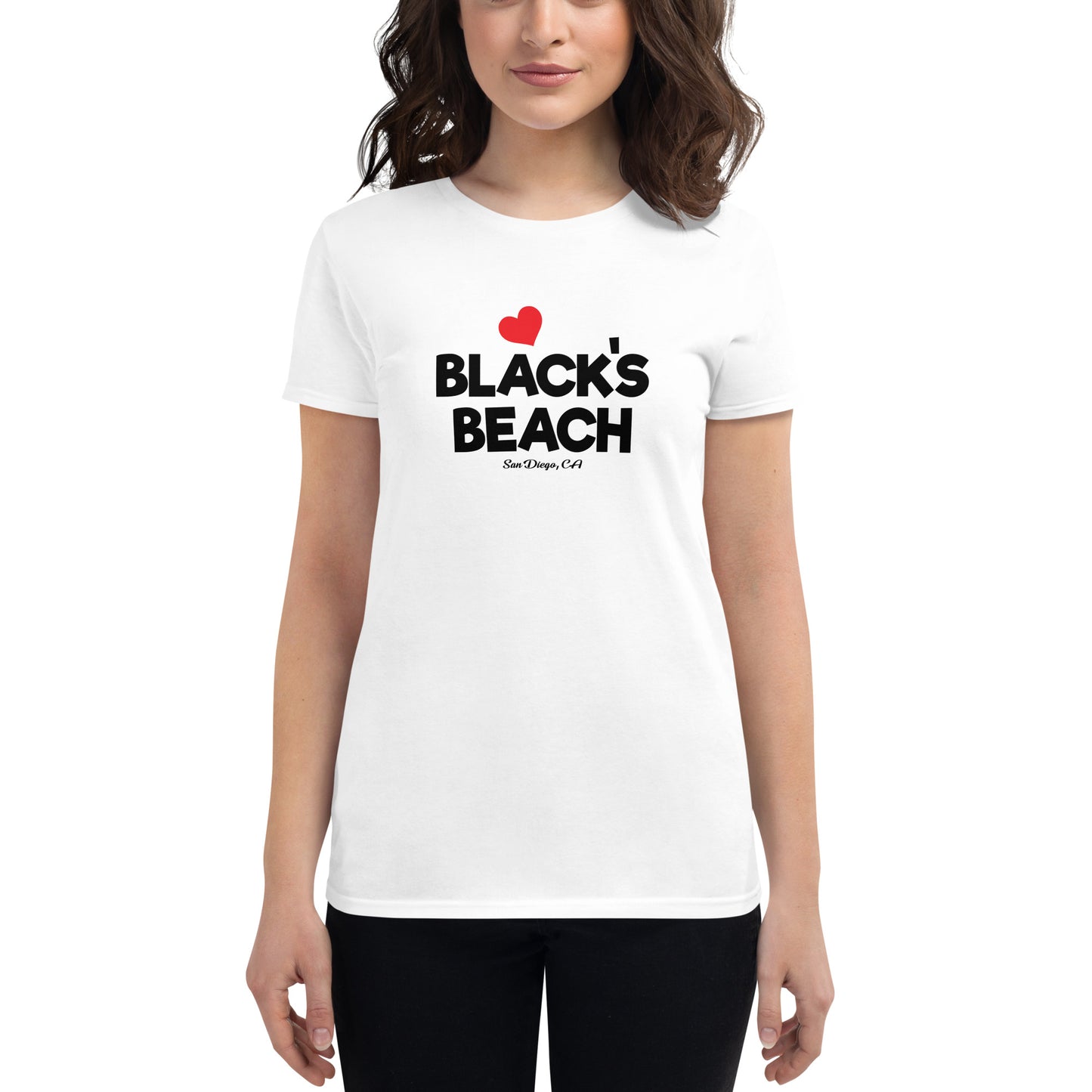 Black's Beach Tees / Style 02 / Women's short sleeve t-shirt