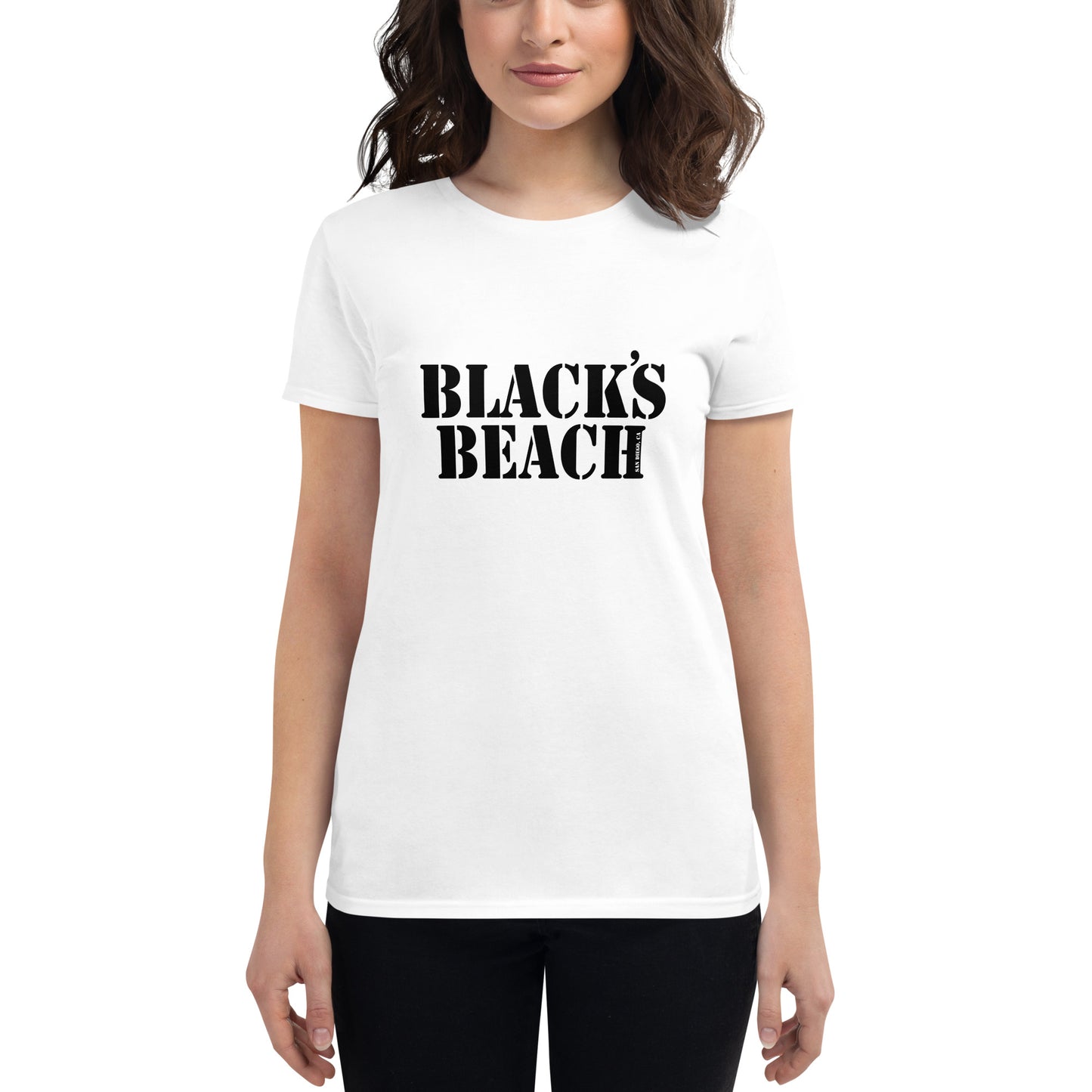 Black's Beach Tees / Style 21 / Women's short sleeve t-shirt